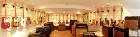 The Brighton Bassment at GB Guitars - collection of 60s-80s guitars, basses and amplification.