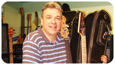 Laurence Cottle, player of GB Guitars